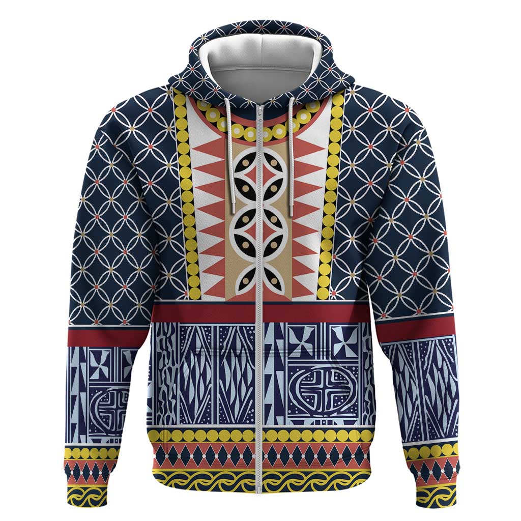 Toghu Bamenda Hoodie Cameroon North West Traditional Pattern LT15