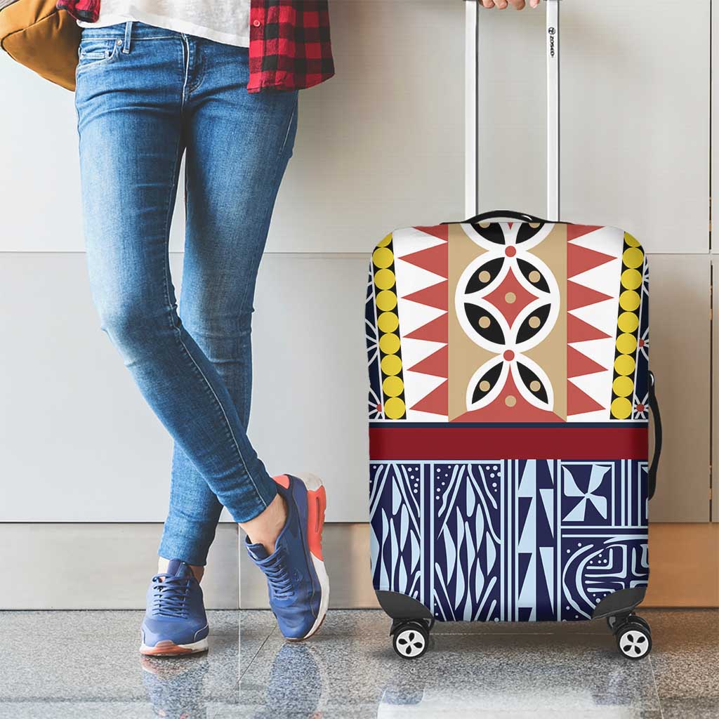 Toghu Bamenda Luggage Cover Cameroon North West Traditional Pattern LT15