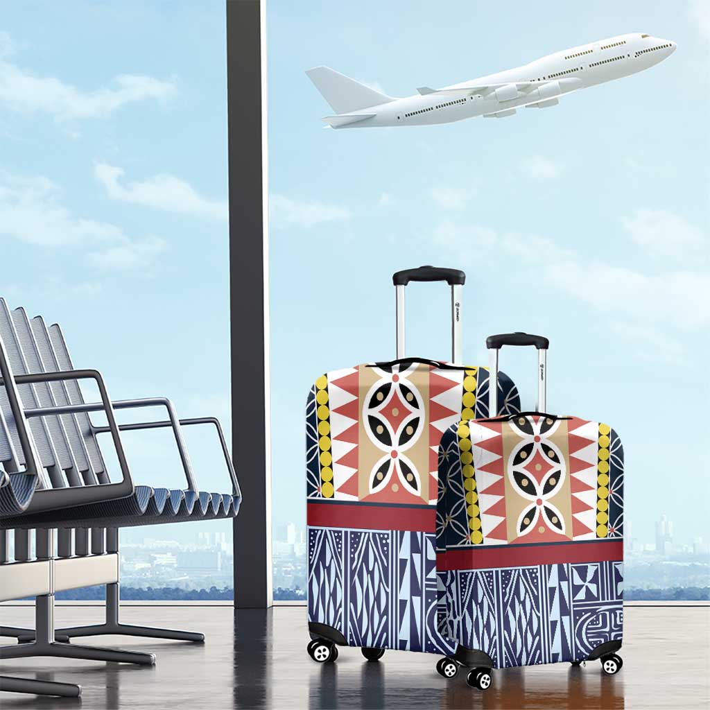 Toghu Bamenda Luggage Cover Cameroon North West Traditional Pattern LT15
