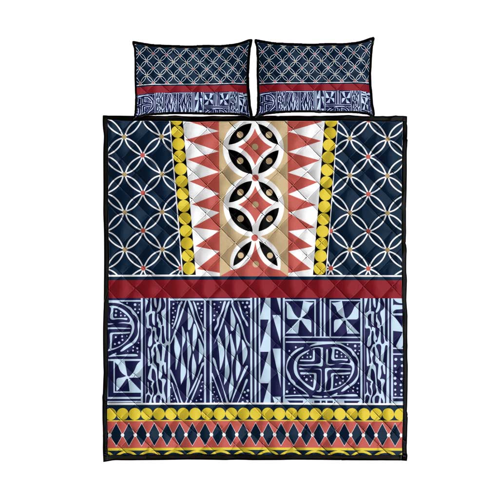 Toghu Bamenda Quilt Bed Set Cameroon Traditional Pattern LT15