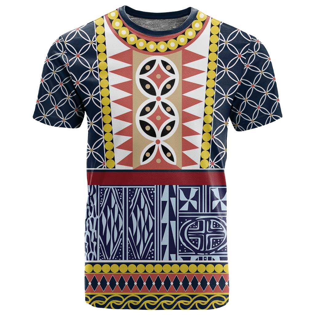 Toghu Bamenda T shirt Cameroon Traditional Pattern LT15