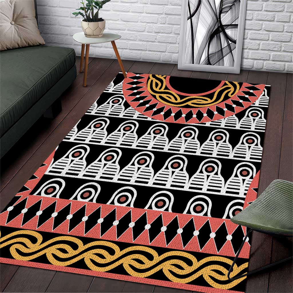 Cameroon Area Rug Toghu Traditional Pattern LT15