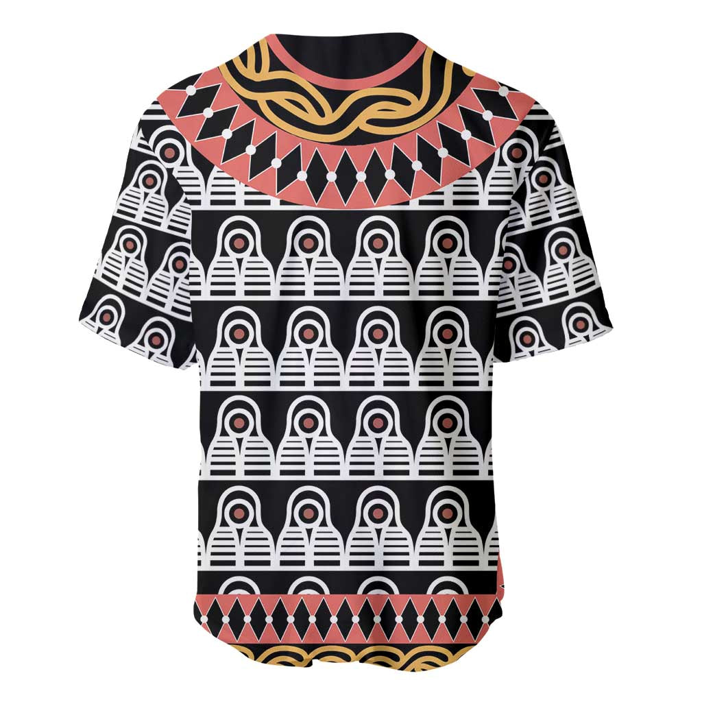 Cameroon Baseball Jersey Toghu Traditional Pattern LT15