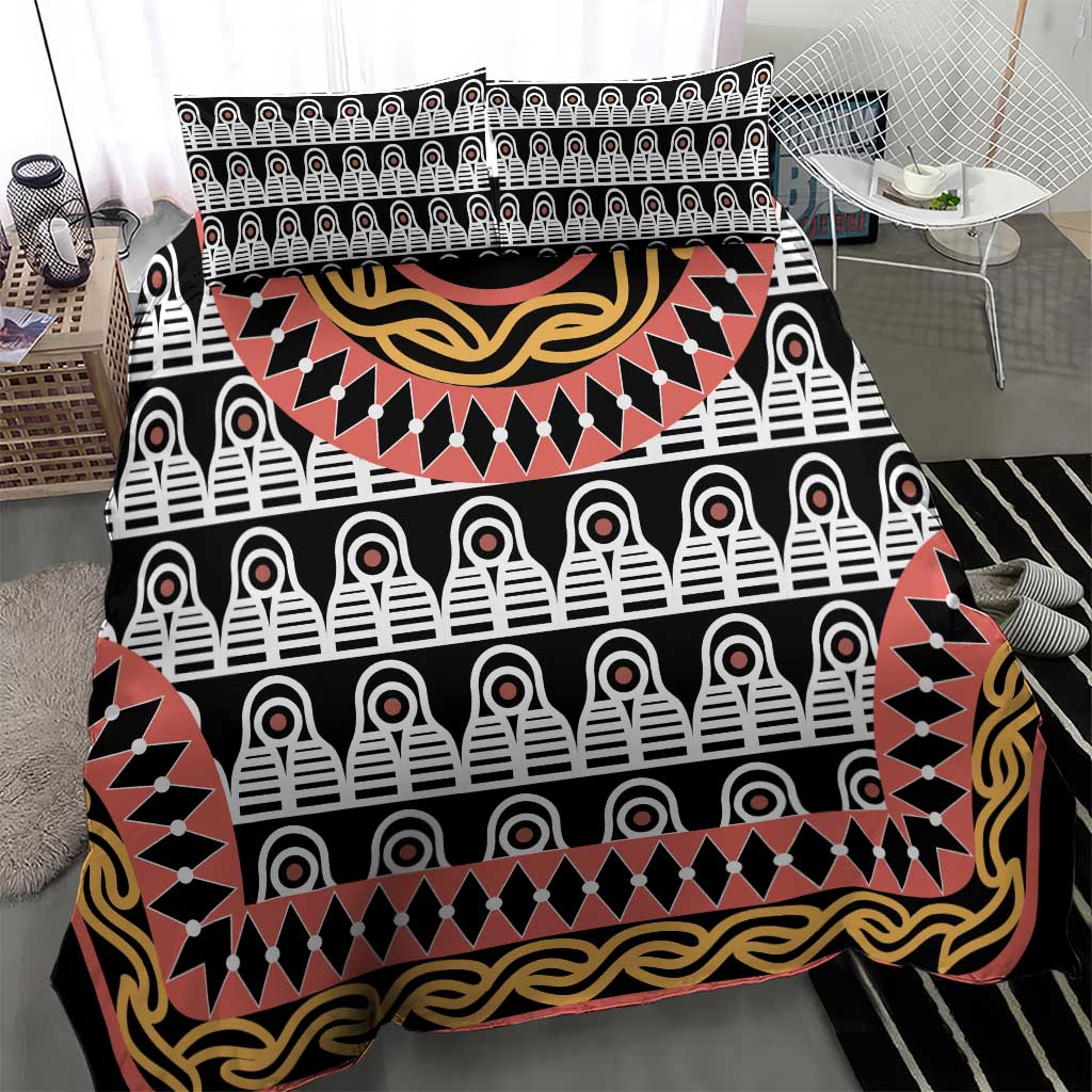 Cameroon Bedding Set Toghu Traditional Pattern LT15