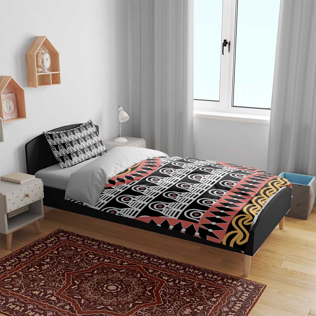 Cameroon Bedding Set Toghu Traditional Pattern LT15