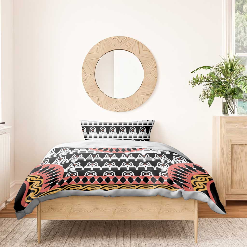 Cameroon Bedding Set Toghu Traditional Pattern LT15