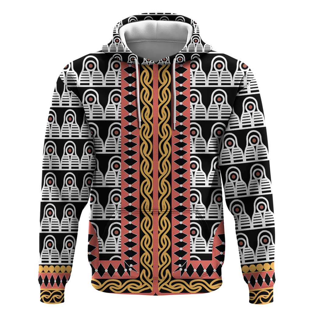 Cameroon Toghu Traditional Pattern Hoodie LT15