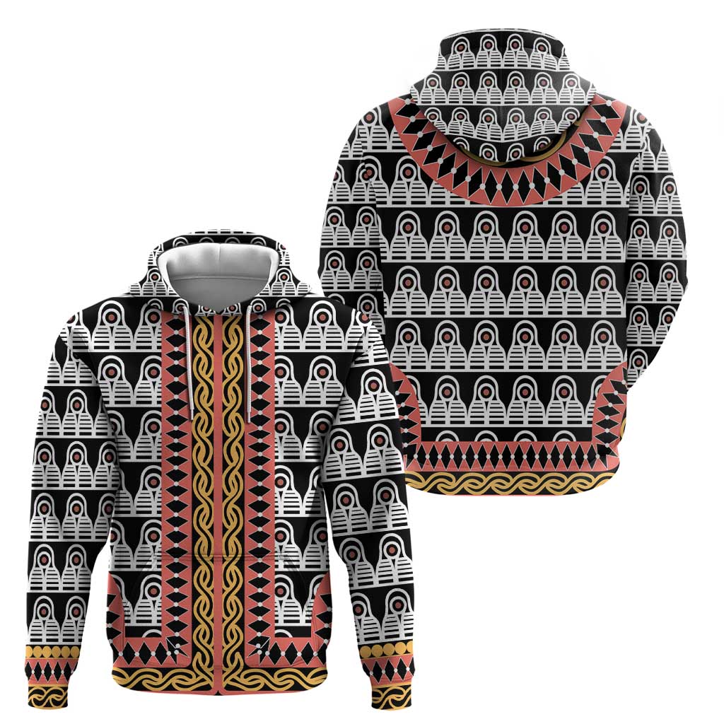 Cameroon Toghu Traditional Pattern Hoodie LT15