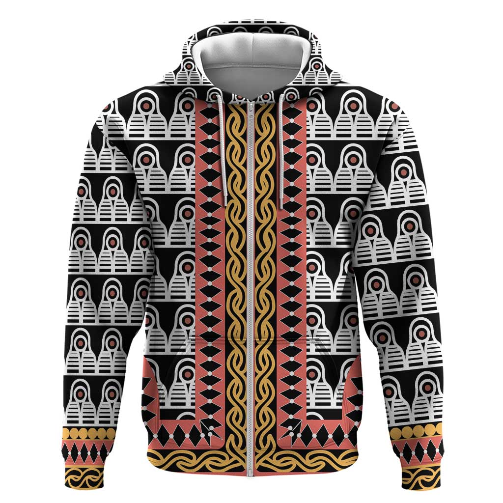 Cameroon Toghu Traditional Pattern Hoodie LT15