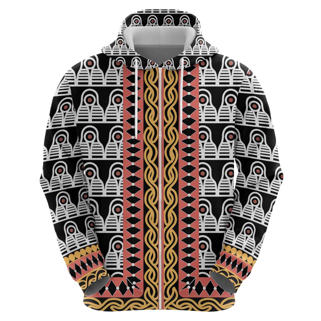Cameroon Toghu Traditional Pattern Hoodie LT15