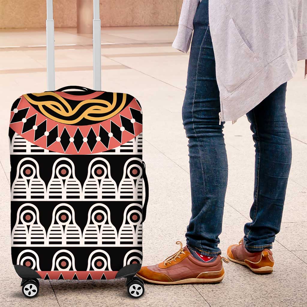 Cameroon Toghu Traditional Pattern Luggage Cover LT15