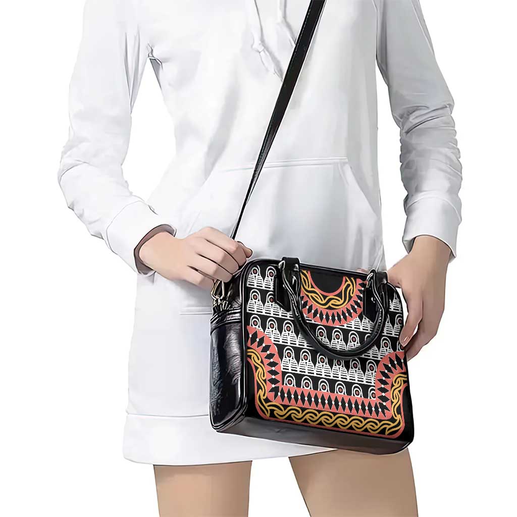 Cameroon Toghu Traditional Pattern Shoulder Handbag LT15