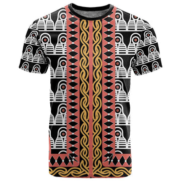 Cameroon T shirt Toghu Traditional Pattern LT15