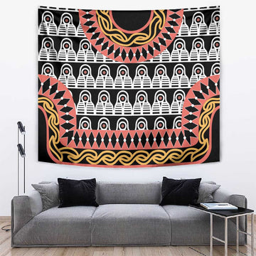 Cameroon Tapestry Toghu Traditional Pattern LT15