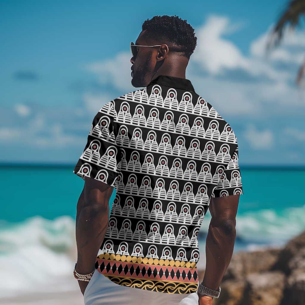 Cameroon Traditional Toghu Pattern Hawaiian Shirt LT15