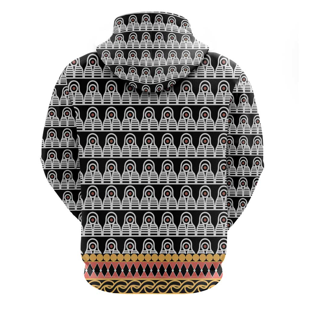 Cameroon Traditional Hoodie Toghu Pattern LT15