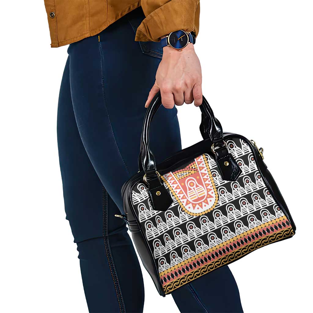 Cameroon Traditional Shoulder Handbag Toghu Pattern LT15