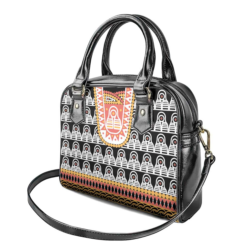 Cameroon Traditional Shoulder Handbag Toghu Pattern LT15
