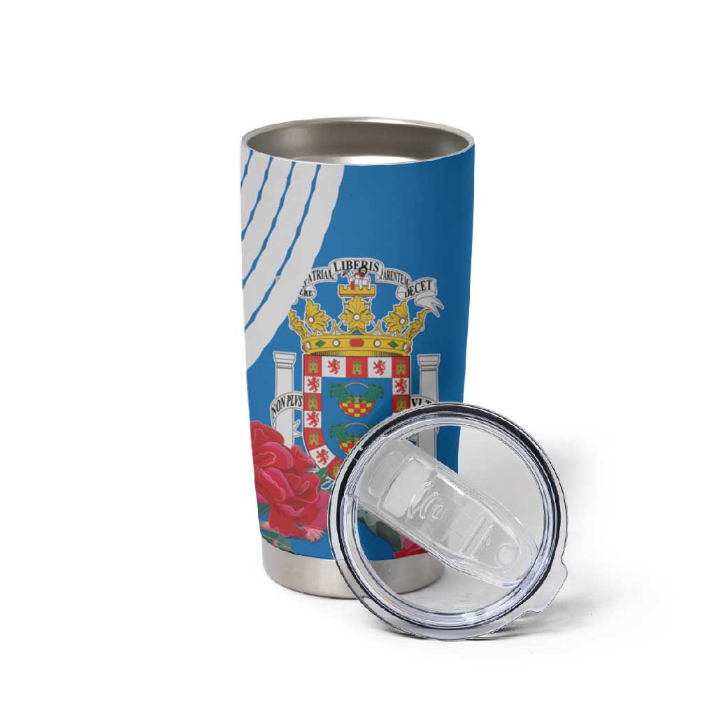 Melilla Spain Tumbler Cup Coat Of Arms With Map LT15