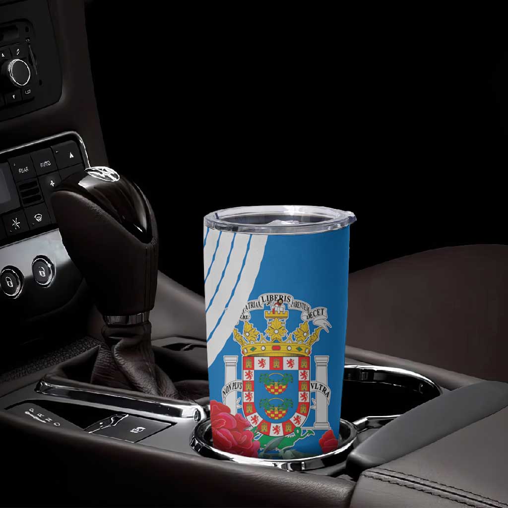 Melilla Spain Tumbler Cup Coat Of Arms With Map LT15