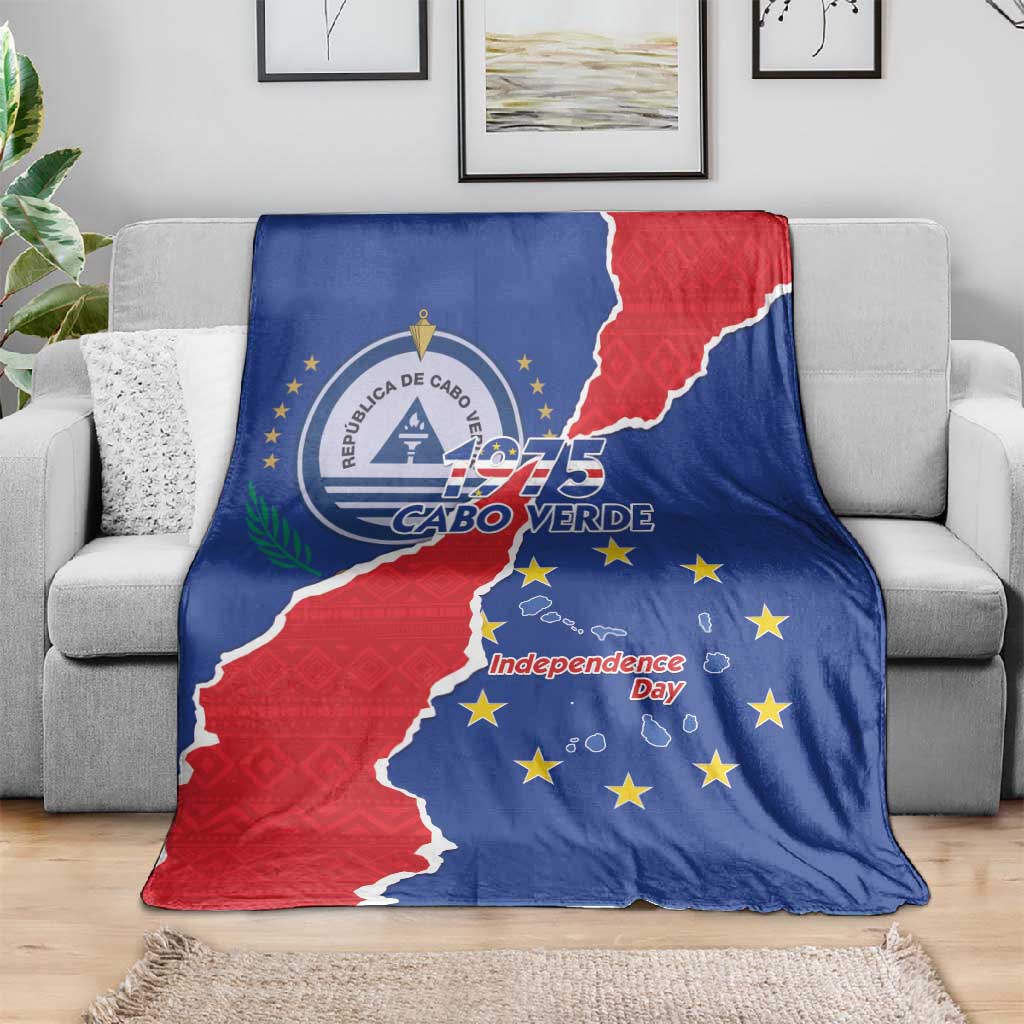 Happy Cabo Verde Blanket 50th Anniversary of Independence LT15
