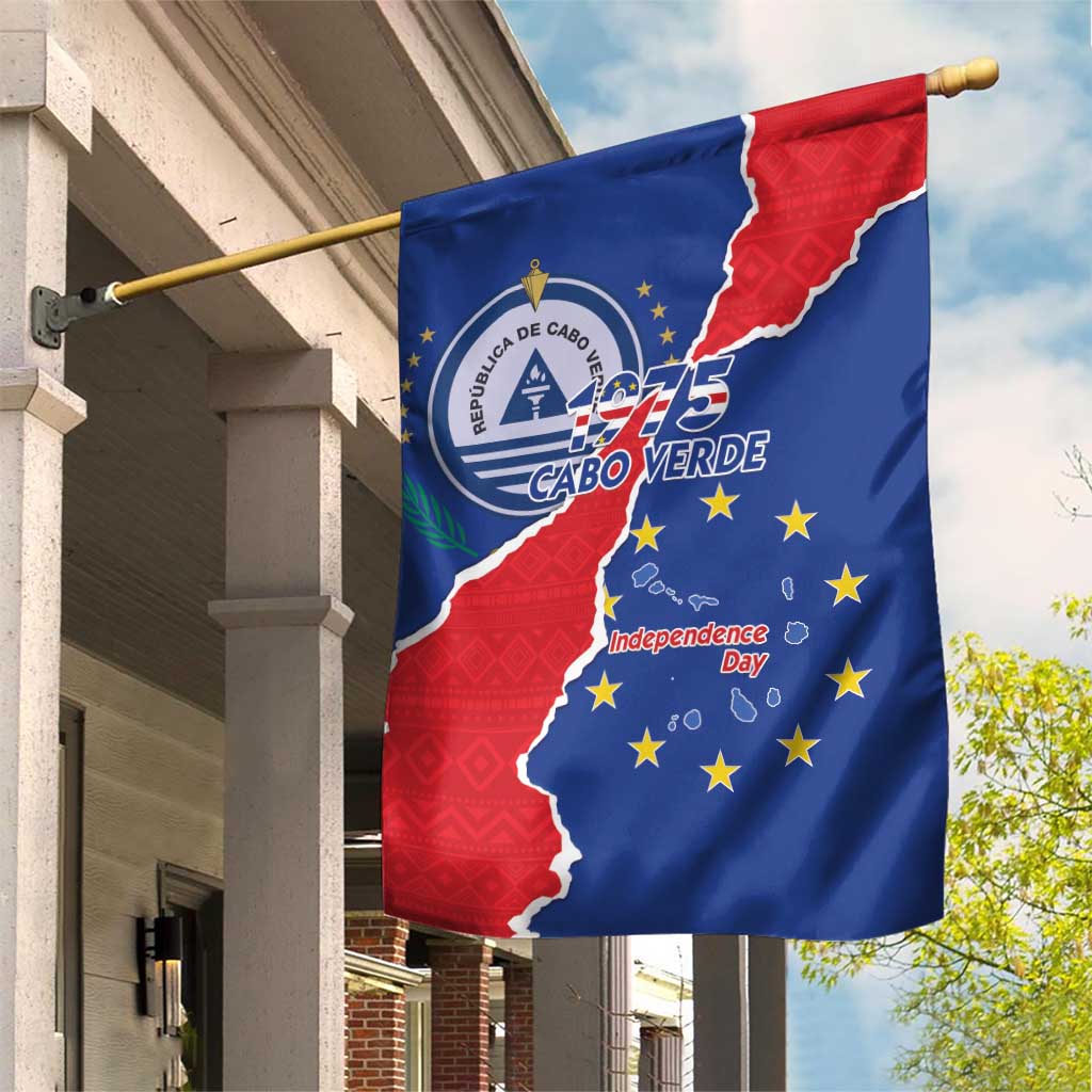 Happy Cabo Verde Garden Flag 50th Anniversary of Independence LT15