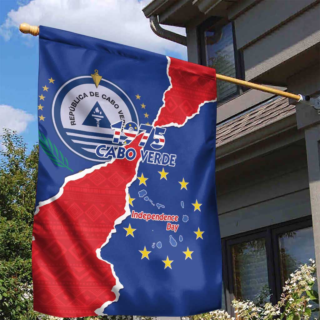 Happy Cabo Verde Garden Flag 50th Anniversary of Independence LT15