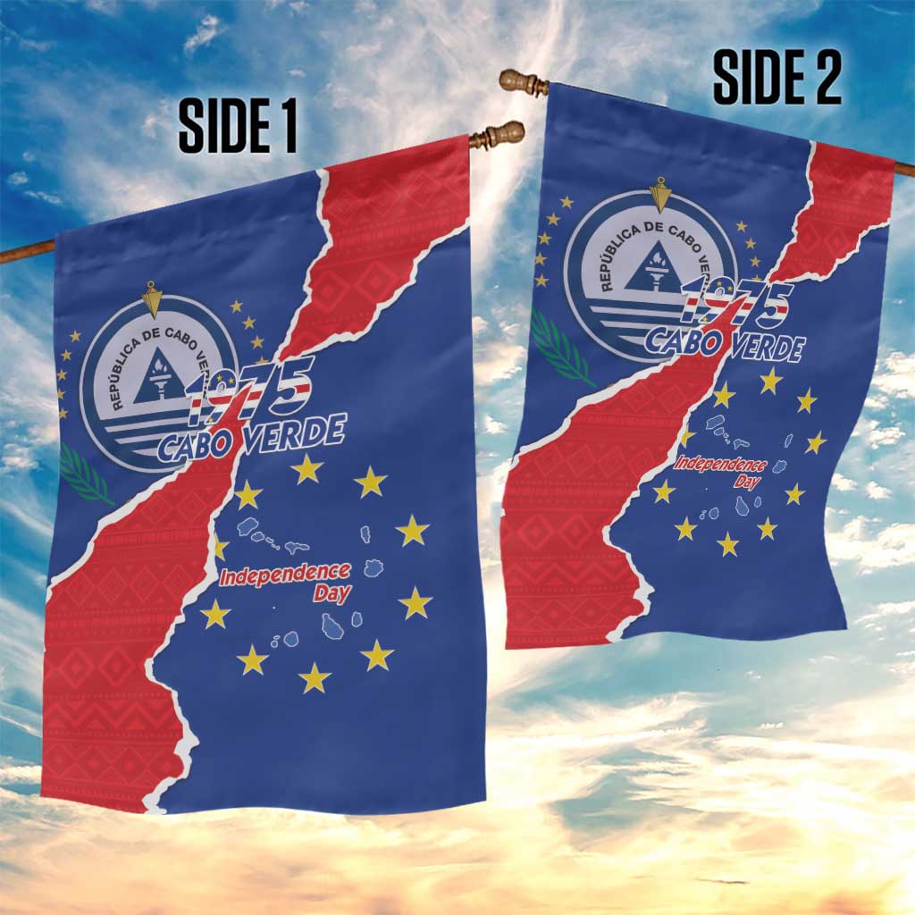 Happy Cabo Verde Garden Flag 50th Anniversary of Independence LT15