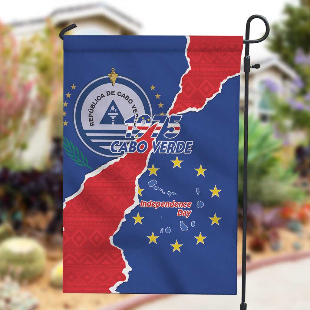 Happy Cabo Verde Garden Flag 50th Anniversary of Independence LT15