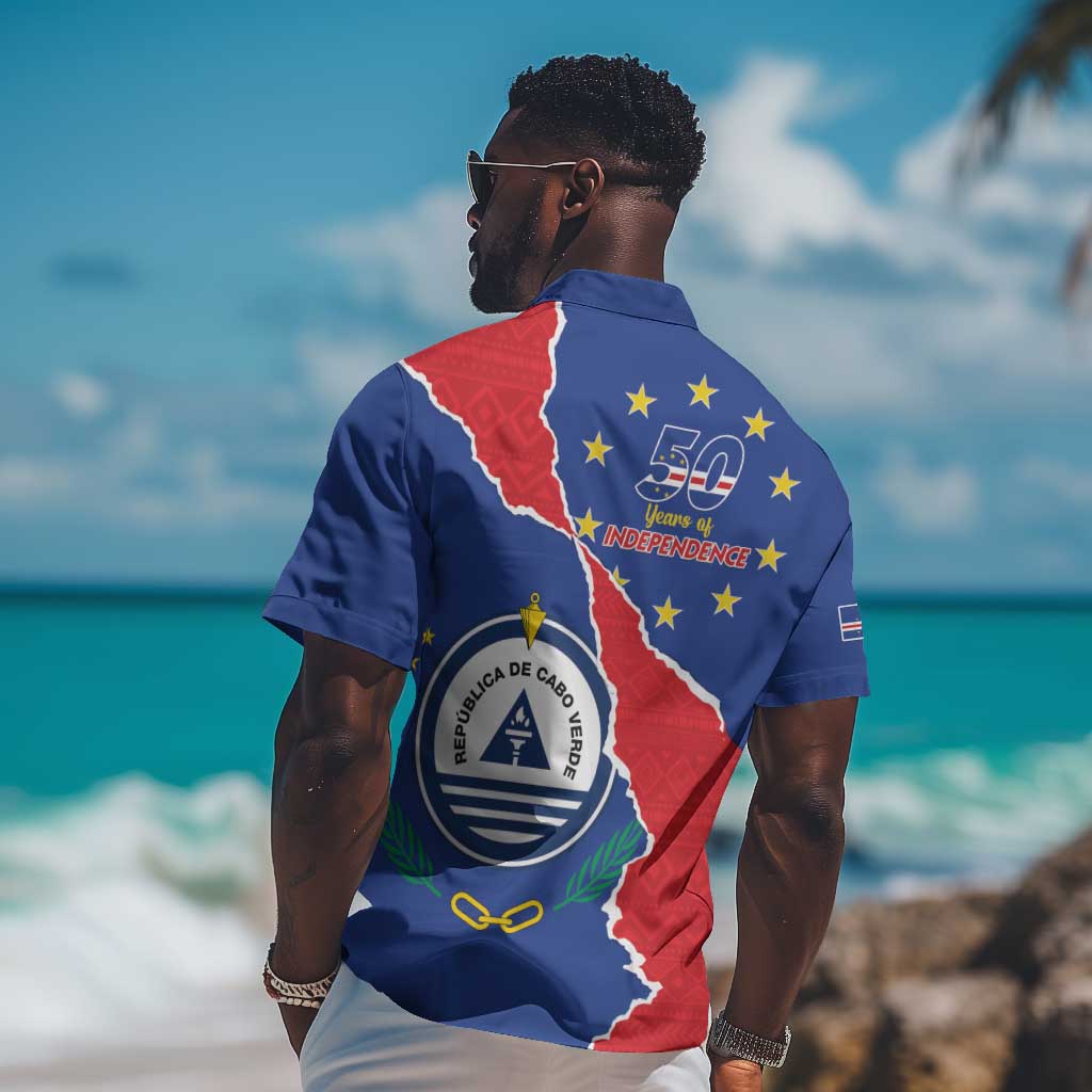Happy Cabo Verde Hawaiian Shirt 50th Anniversary of Independence LT15