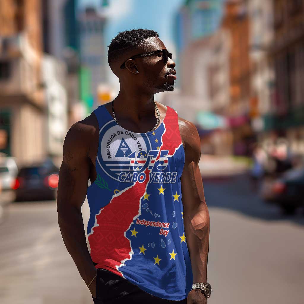 Happy Cabo Verde Men Tank Top 50th Anniversary of Independence LT15