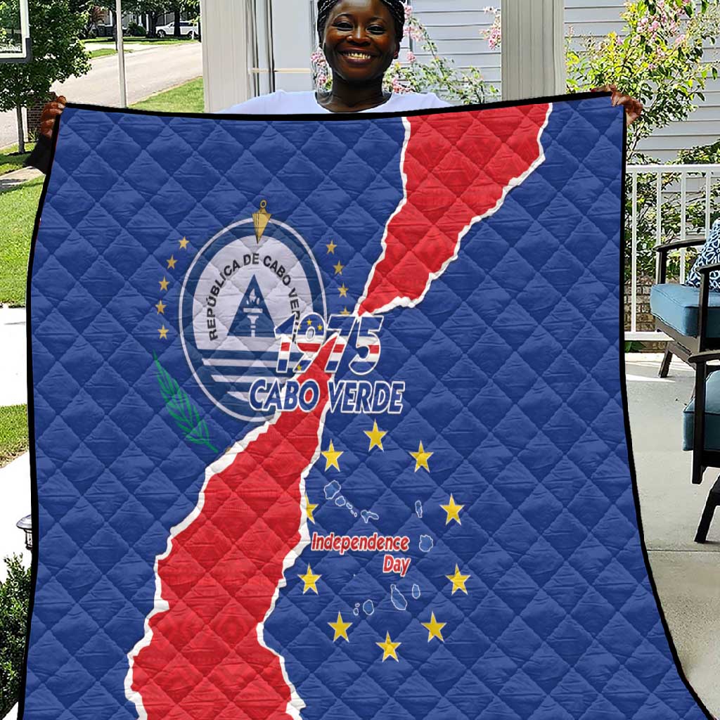 Happy Cabo Verde Quilt 50th Anniversary of Independence LT15