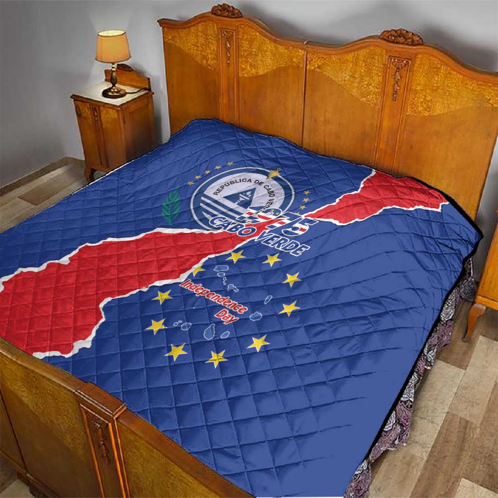 Happy Cabo Verde Quilt 50th Anniversary of Independence LT15
