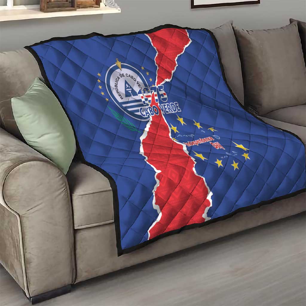 Happy Cabo Verde Quilt 50th Anniversary of Independence LT15