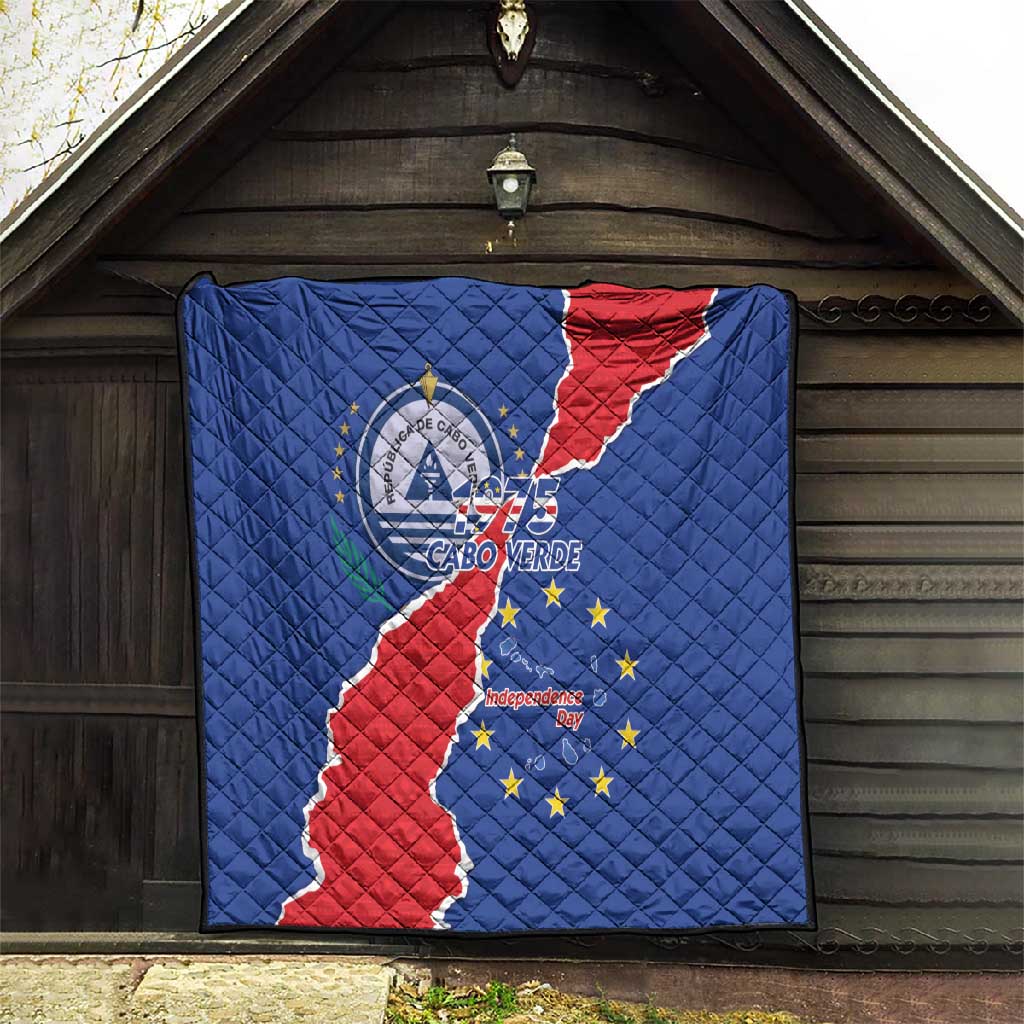 Happy Cabo Verde Quilt 50th Anniversary of Independence LT15