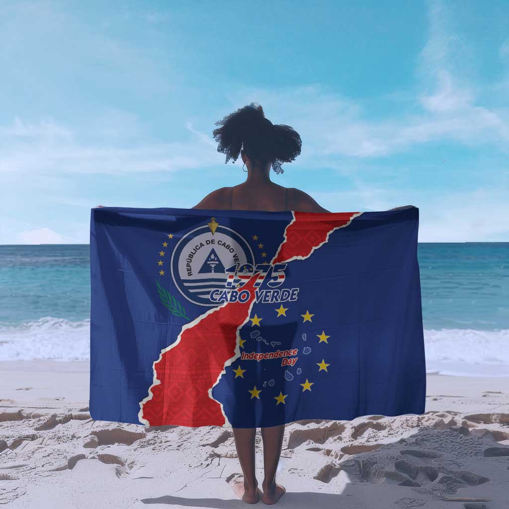 Happy Cabo Verde Sarong 50th Anniversary of Independence LT15