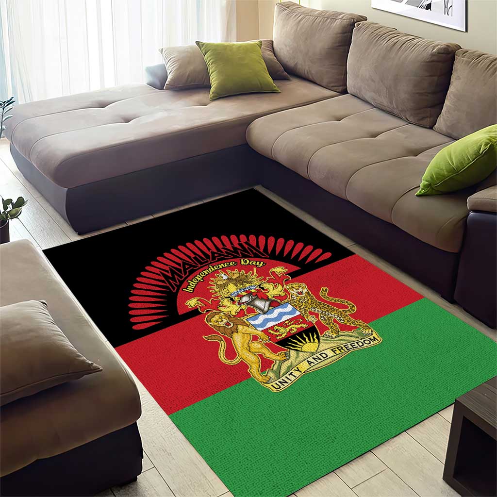 Happy Malawi Independence Day Area Rug LT15