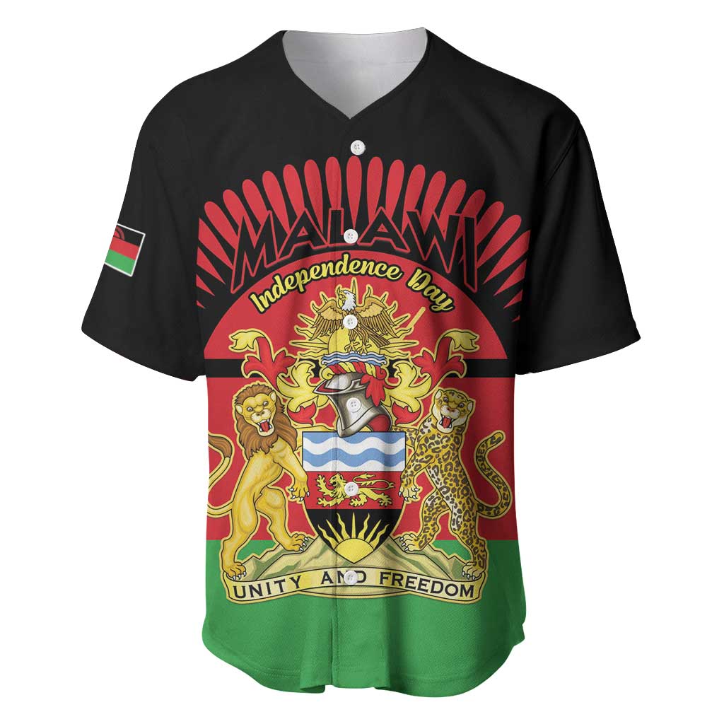 Personalized Happy Malawi Independence Day Baseball Jersey LT15