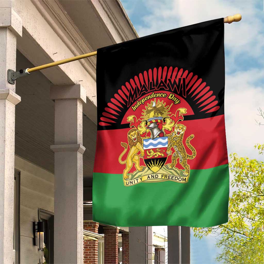 Happy Malawi Independence Day Garden Flag LT15