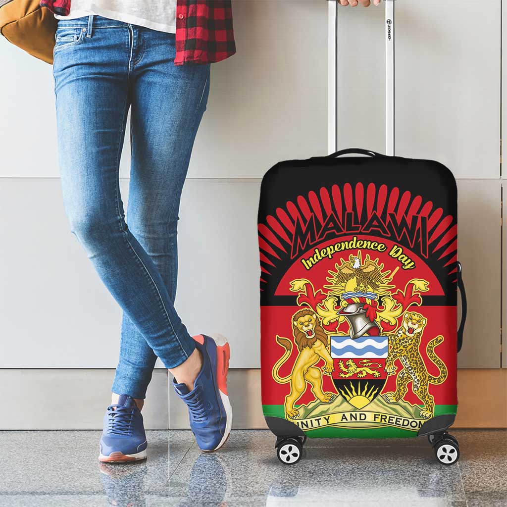 Malawi Independence Day Luggage Cover Coat Of Arms Flag Style LT15