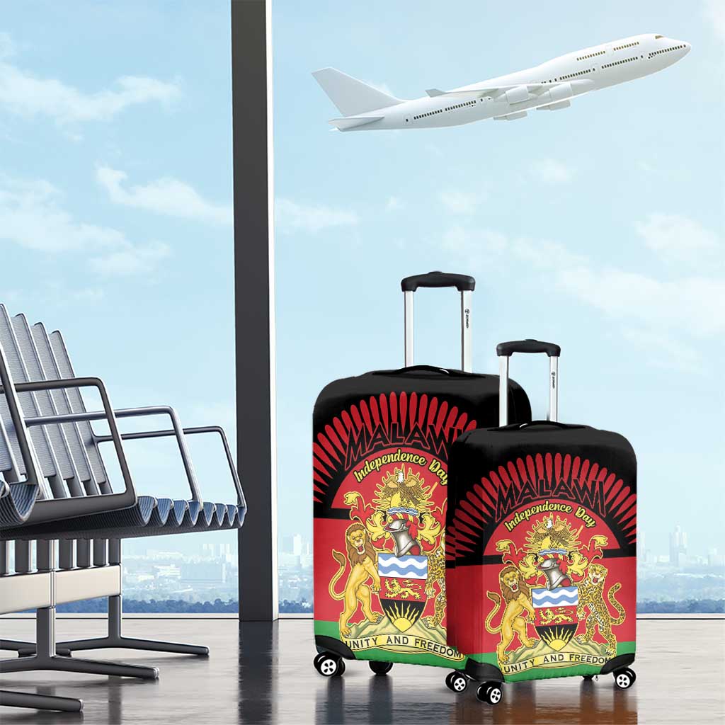 Malawi Independence Day Luggage Cover Coat Of Arms Flag Style LT15