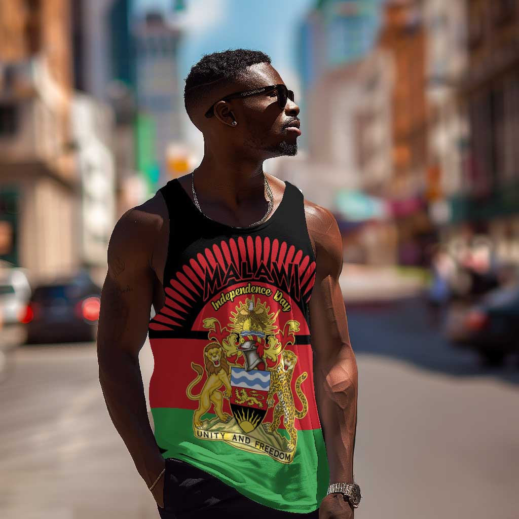 Personalized Happy Malawi Independence Day Men Tank Top LT15