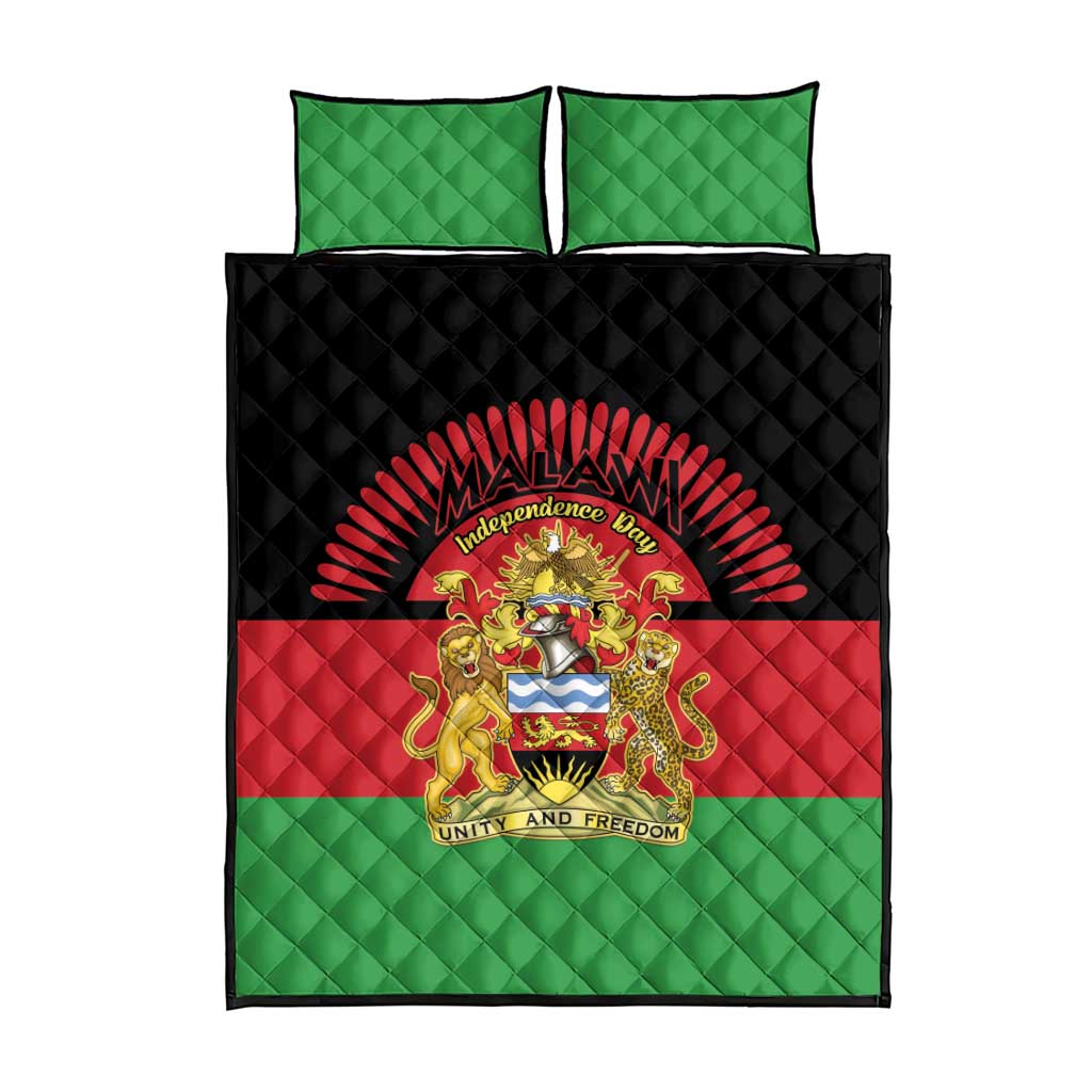 Happy Malawi Independence Day Quilt Bed Set LT15