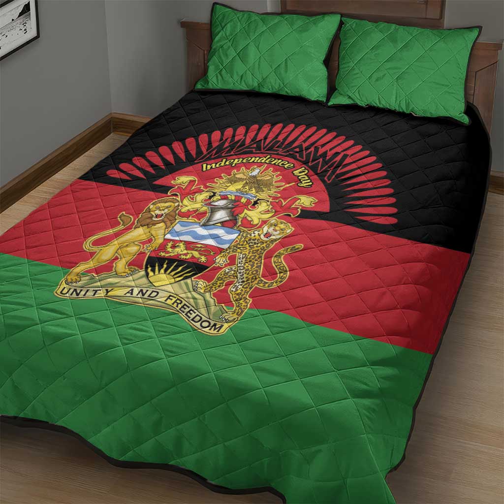 Happy Malawi Independence Day Quilt Bed Set LT15
