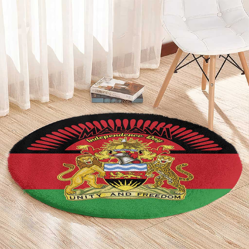 Happy Malawi Independence Day Round Carpet LT15