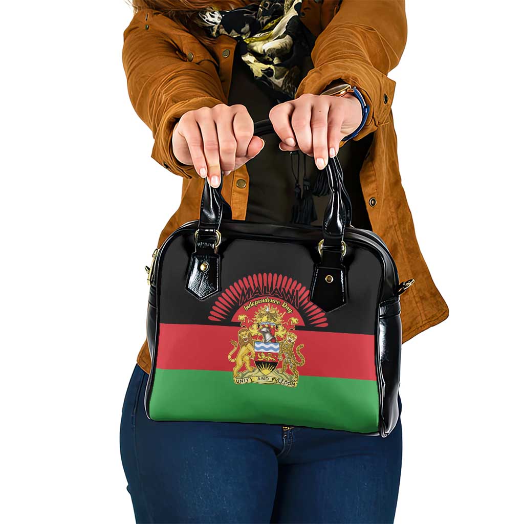 Malawi Independence Day Shoulder Handbag Coat Of Arms Flag Style LT15