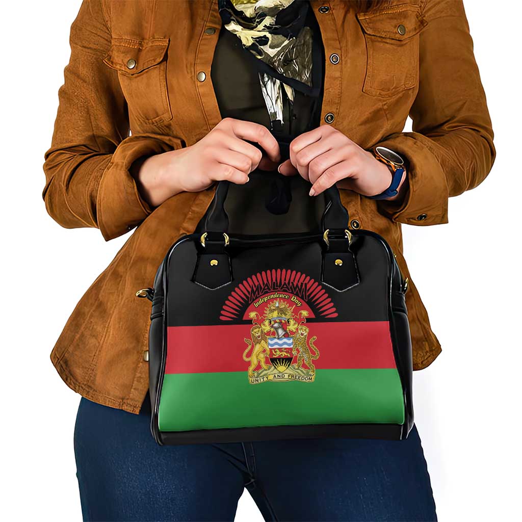Malawi Independence Day Shoulder Handbag Coat Of Arms Flag Style LT15