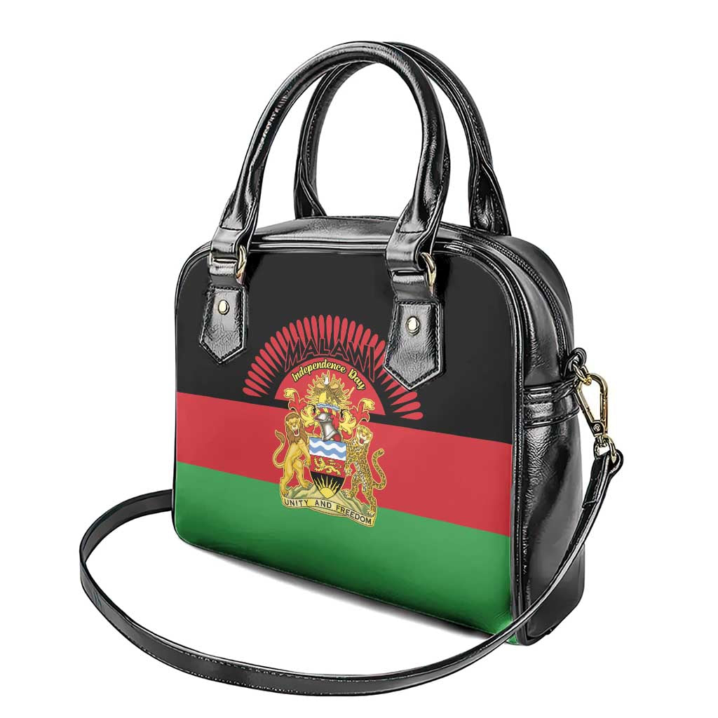 Malawi Independence Day Shoulder Handbag Coat Of Arms Flag Style LT15