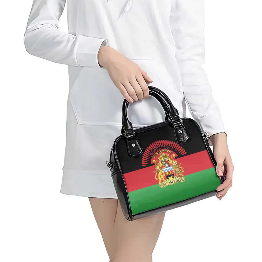 Malawi Independence Day Shoulder Handbag Coat Of Arms Flag Style LT15