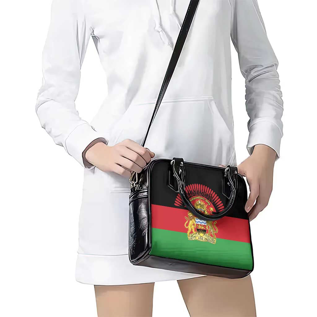Malawi Independence Day Shoulder Handbag Coat Of Arms Flag Style LT15